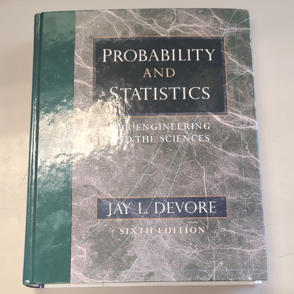 Probability and Statistics Textbook - Picture 2 of 16
